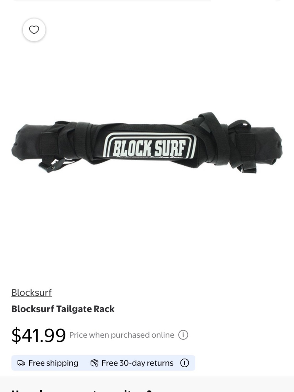 Black Tailgate Rack - Heavy-Duty Vehicle Storage